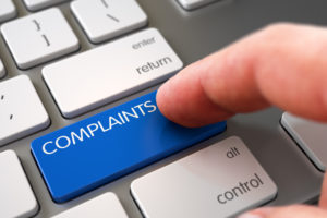 Complaint button